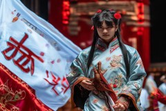 非遗主题燃爆LPL赛区出征仪式！苏绣战旗亮相英雄联盟全球总决赛，传统文化与电竞融合惊艳全场